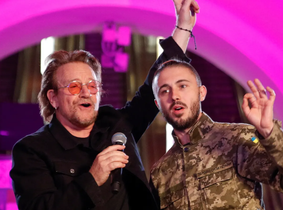 Grupa U2 nastupila u Kijevu