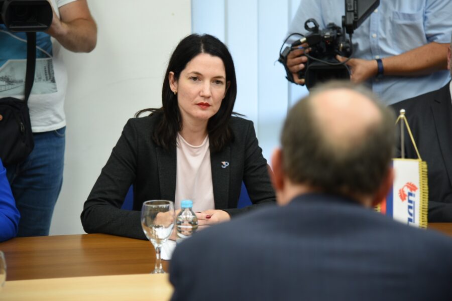 Jelena Trivić: Sa Šmitom smo razgovarali o budućnosti ove zemlje ali i problemu korupcije