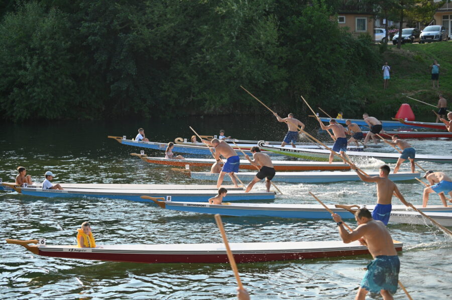 Spektakularnom trkom dajak čamaca završeno “Ljeto na Vrbasu”