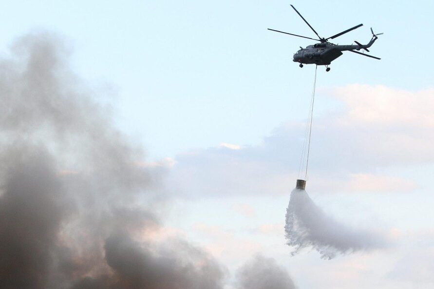 POŽAR KOD TREBINJA Helikopterski servis Srpske dejstvuje od jutros