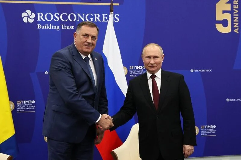 Očekuje se sastanak Dodika i Putina