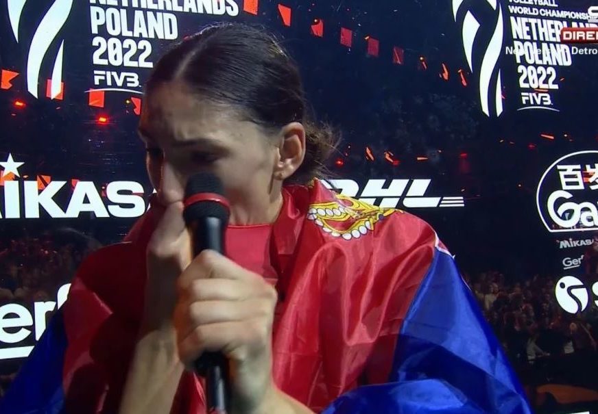 “Hvala svima koji su nas podržali” Velika Tijana Bošković zaplakala nakon pobjede