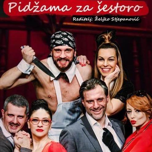 “Pidžama za šestoro” večeras u Gradskom pozorištu Jazavac