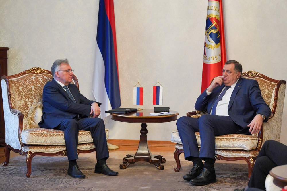 Dodik i Kalabuhov: Očuvati Dejton kao osnovni sporazum za funkcionisanje BiH