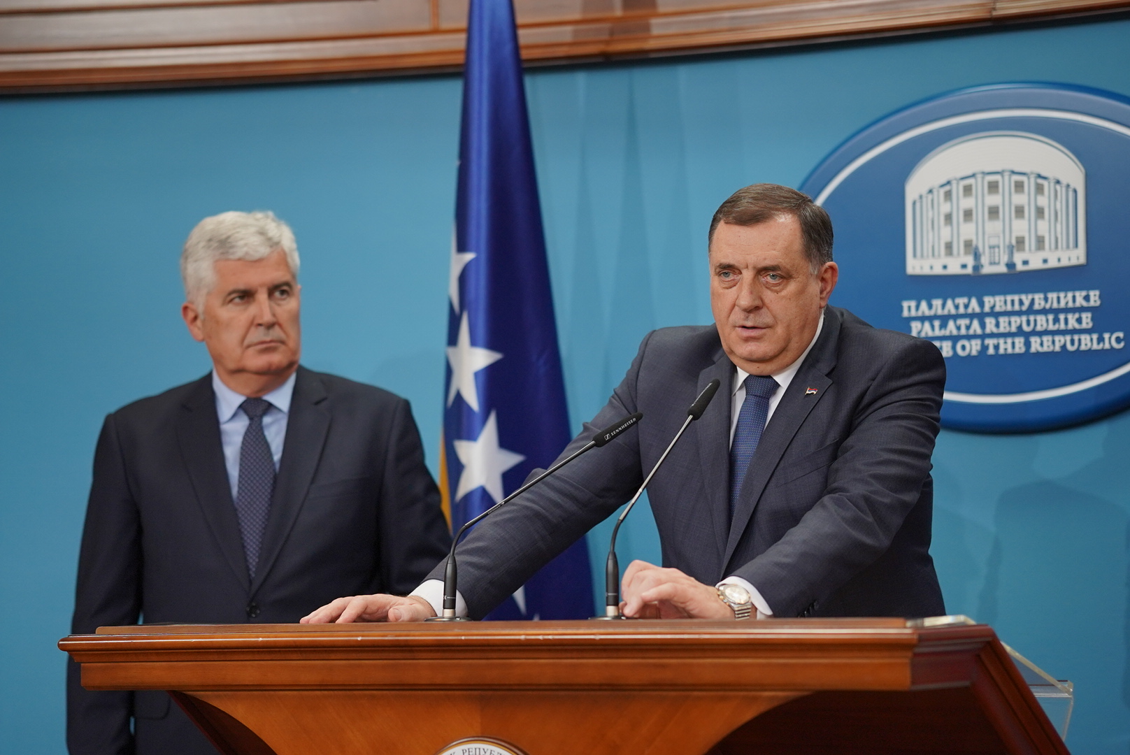 Sastanak Dodik – Čović: Oko svega složno, osim ČLANSTVA U NATO-u