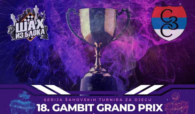ŠAH IZ BLOKA: 18. “GAMBIT Banjaluka Grand Prix” – humanitarni šahovski turnir 20. maja