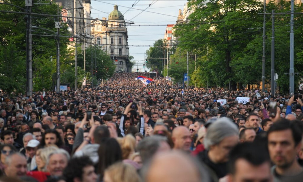Protest u Beogradu: Građani zahtjevaju stop promociji nasilja i ostavke