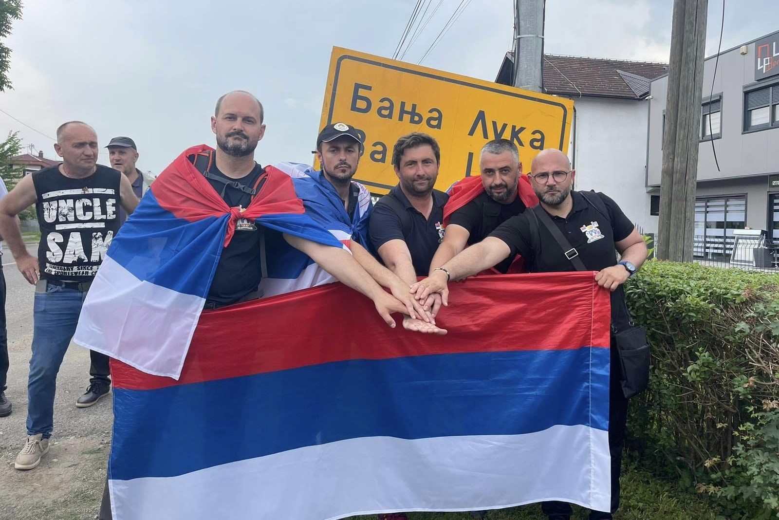 Desetog dana “Marša časti” Petrović stigao u Banjaluku, podržao ga i Stanivuković