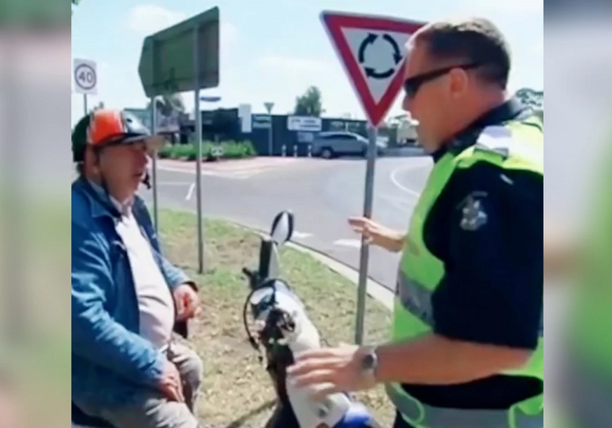 “Pusti me bolan, vozim ovako 15 godina” Presmiješna rasprava čovjeka iz BiH sa policajcem u Australiji (VIDEO)
