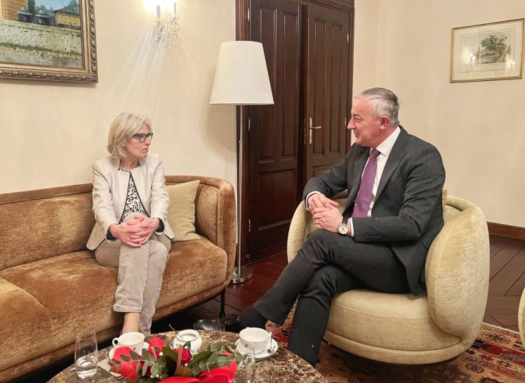 Borenović sa ambasadorkom Austrije: Dijelimo iste evropske vrijednosti