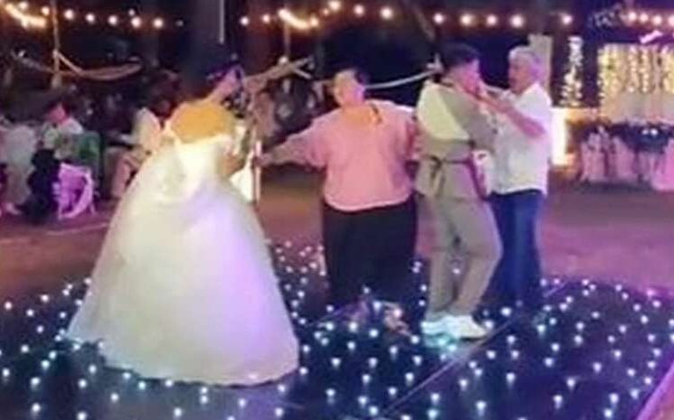 Svekrva upala između snaje i sina tokom svadbenog plesa i napravila haos (VIDEO)