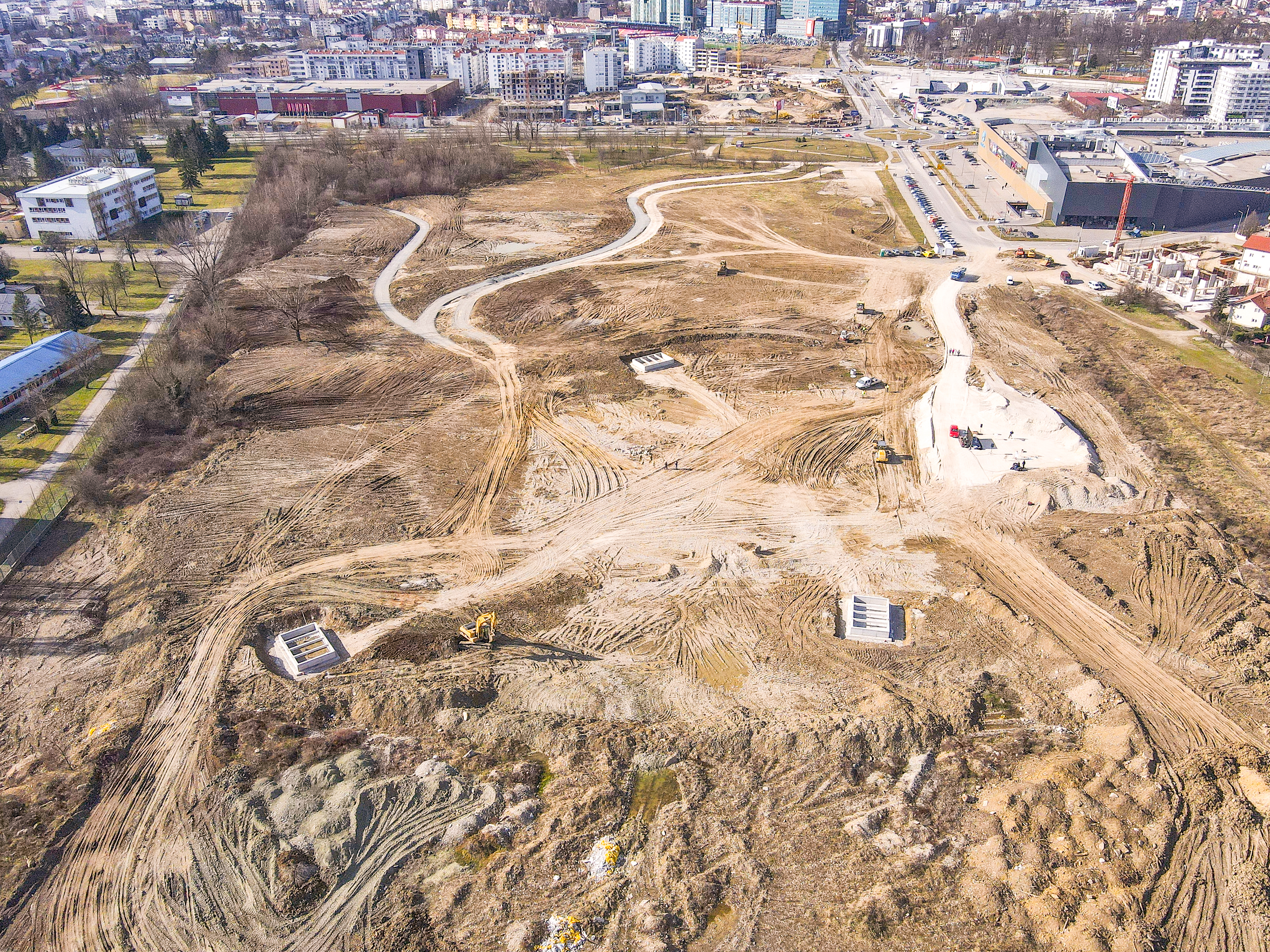 U Banjaluci počela izgradnja najvećeg parka u Republici Srpskoj