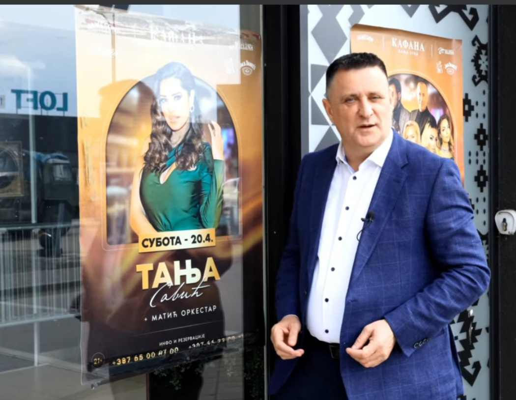 SKANDALOZNO OBRAĆANJE Đajić pozvao na koncert Tanje Savić i uvrijedio je (VIDEO)