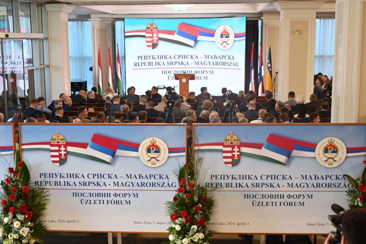 Kresojević prisustvovao Poslovnom forumu Mađarske i Republike Srpske u Banjaluci (FOTO)