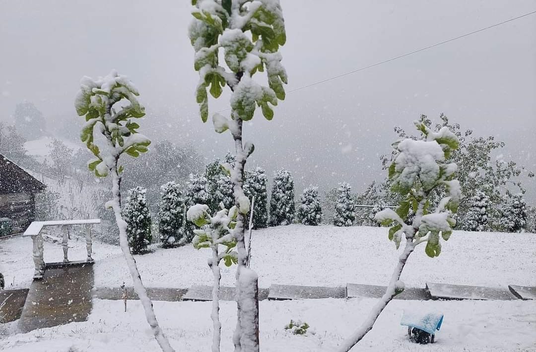Dijelovi Hrvatske prekriveni snijegom (FOTO, VIDEO)