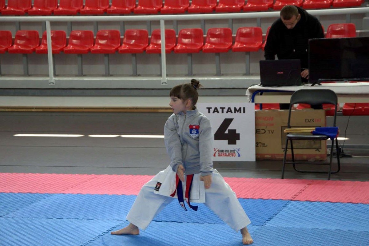 TRENIRA TEK DVIJE GODINE Osmogodišnja Irina već ima 45 medalja