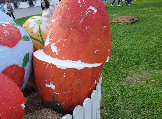 VANDALIZAM Oštećene vaskršnje dekoracije u Parku „Petar Kočić“